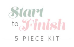 HAPI 5 Piece Start-to-Finish Professional Hair Brush Kit