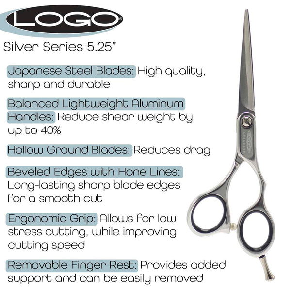 Logo Silver Series 5.25” Shear