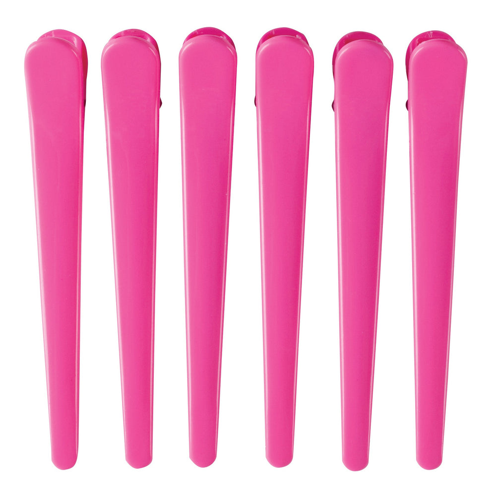 UltraClean ProClips 6 Pack Hot Pink