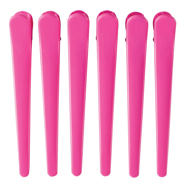 UltraClean ProClips 6 Pack Hot Pink