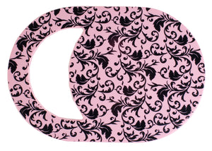 Pink Scroll Mirror & ProClips Duo