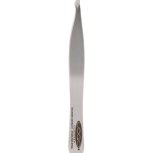 Logo Pointed Slant Tip Tweezer