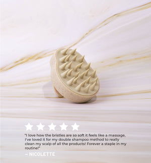 Scalp Massage & Shampoo Brush