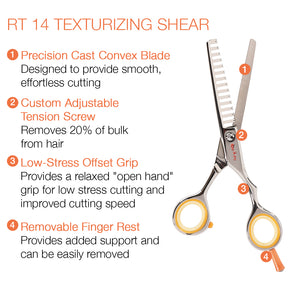 Centrix Roc-it Dog RT 14 Texturizing Shear