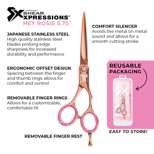 Shear Xpressions Hey Rosie 5.75" Shear