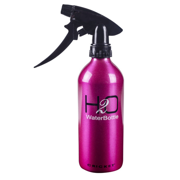 Aluminum Sparkle H2O Spray Bottle Holds 13.5 oz