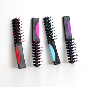 4 Static Free Volumizer Vent Hair Brushes in new colors, Red, Hot Pink, Blue & Purple