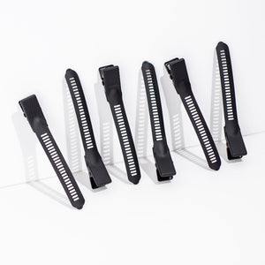 Super Grip Clips 6 Pack Black