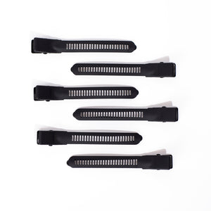 Super Grip Clips 6 Pack Black