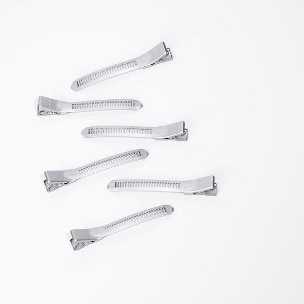 Super Grip Clips 6 Pack Silver