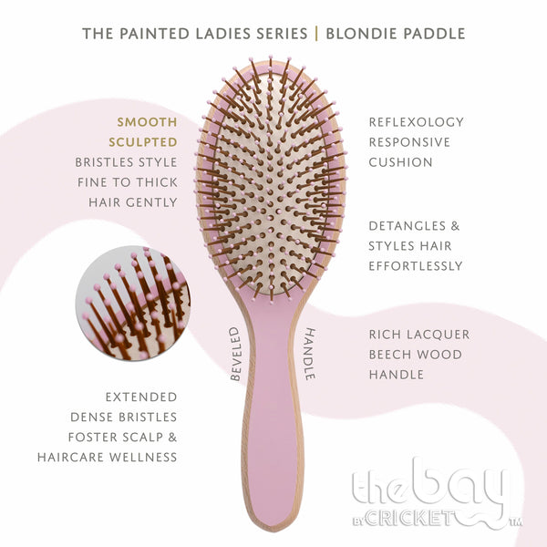 The Bay by Cricket Blondie Paddle Brush