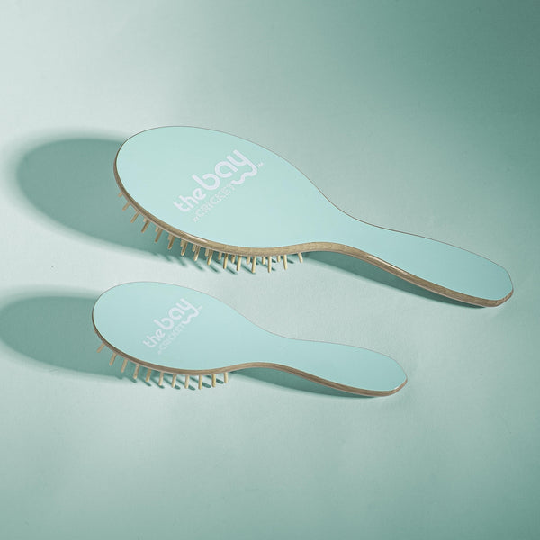 The Bay by Cricket Blondie Mini Wooden Bristle Paddle Brush