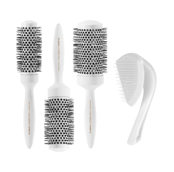 Ultra Smooth Coconut 4 Piece Hairstyling Kit