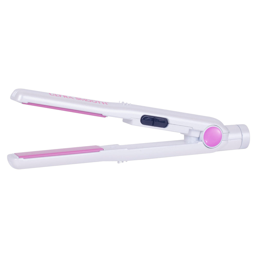 Ultra Smooth Styling Iron Mini White & Pink