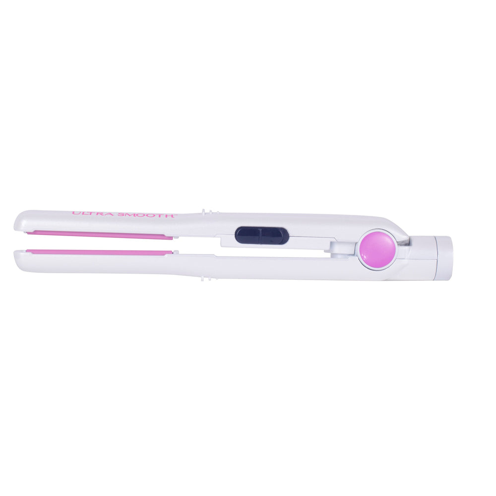 Ultra Smooth Styling Iron Mini White & Pink