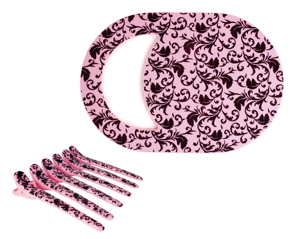 Pink Scroll Mirror & ProClips Duo